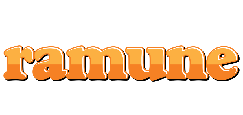Ramune orange logo