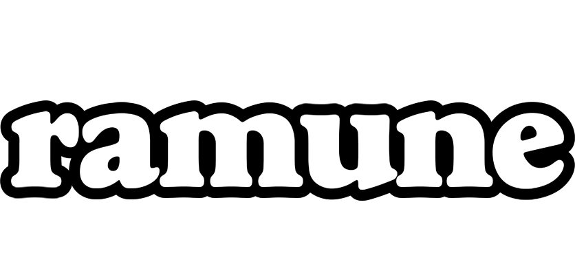 Ramune panda logo