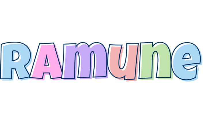 Ramune pastel logo