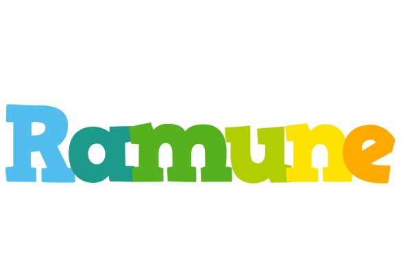 Ramune rainbows logo