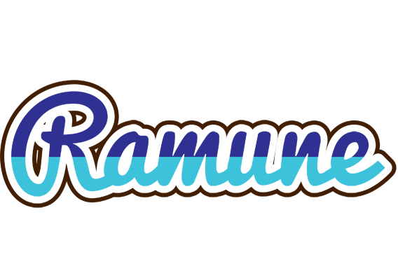 Ramune raining logo