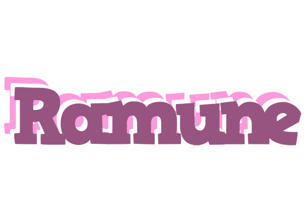 Ramune relaxing logo