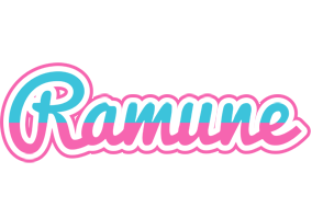 Ramune woman logo