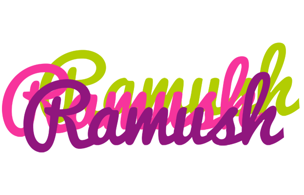 Ramush flowers logo