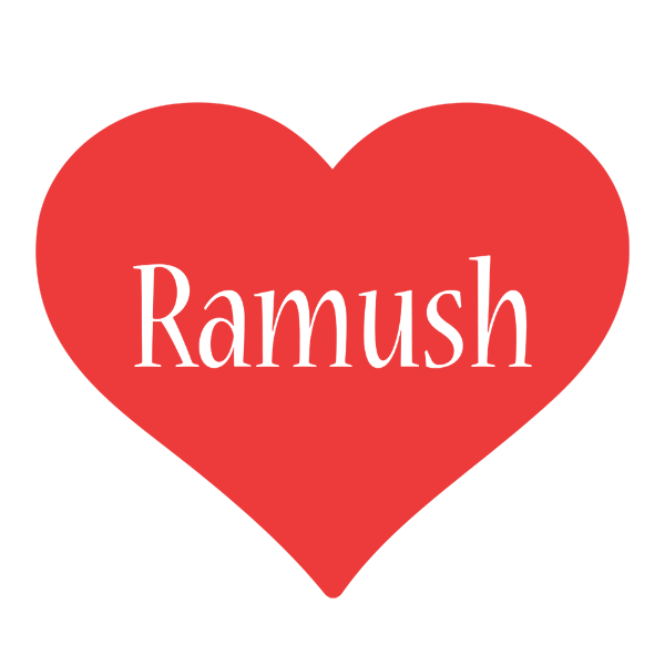 Ramush love logo