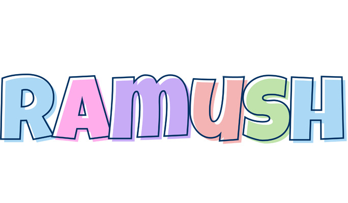Ramush pastel logo