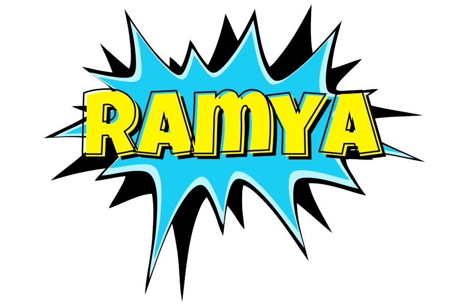 Ramya amazing logo