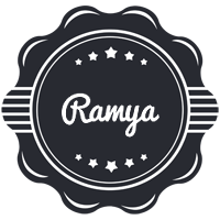 Ramya badge logo