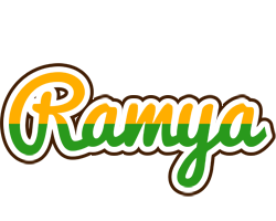Ramya banana logo