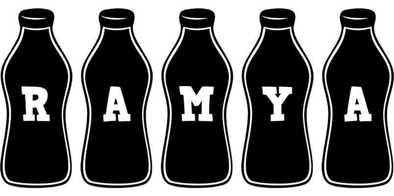 Ramya bottle logo