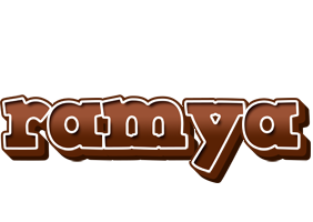 Ramya brownie logo