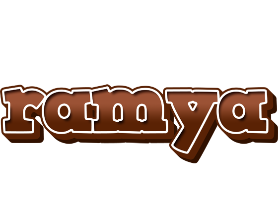 Ramya brownie logo