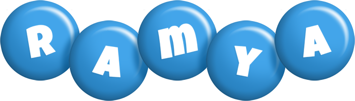 Ramya candy-blue logo