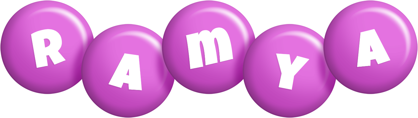 Ramya candy-purple logo