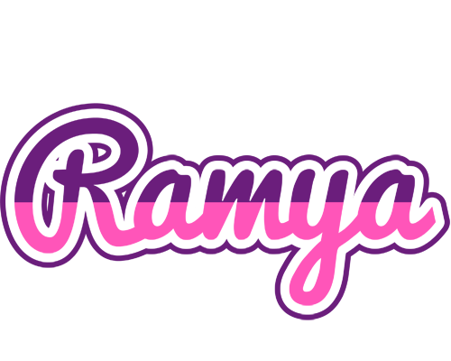 Ramya cheerful logo