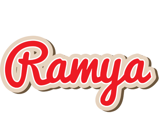 Ramya chocolate logo