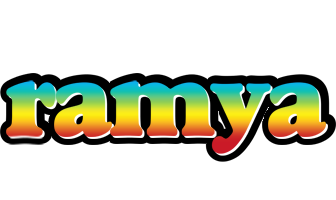 Ramya color logo