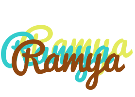 Ramya cupcake logo
