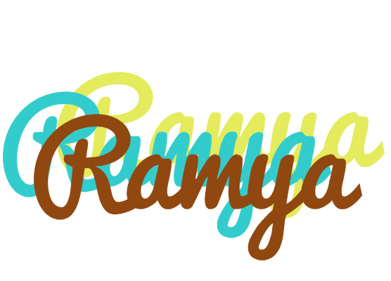 Ramya cupcake logo