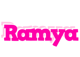 Ramya dancing logo