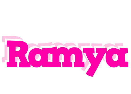 Ramya dancing logo