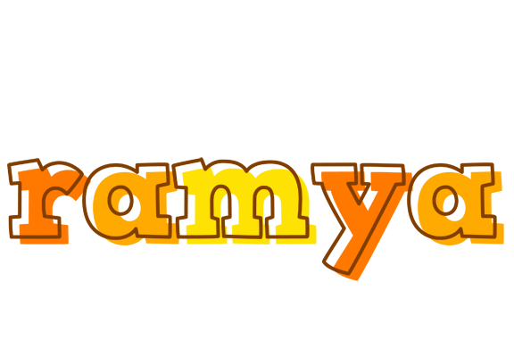 Ramya desert logo