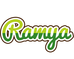 Ramya golfing logo