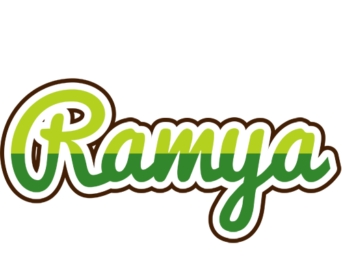 Ramya golfing logo
