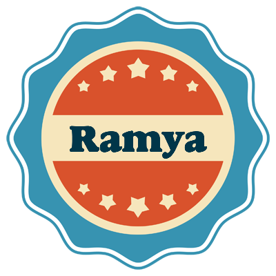 Ramya labels logo