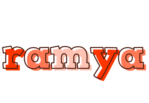 Ramya paint logo