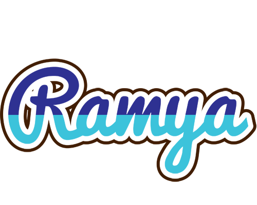 Ramya raining logo