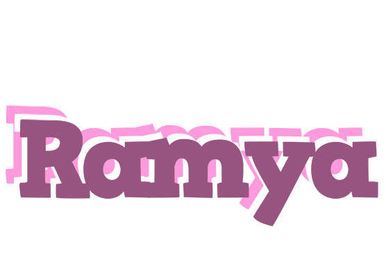 Ramya relaxing logo