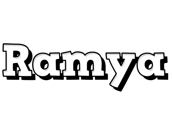 Ramya snowing logo