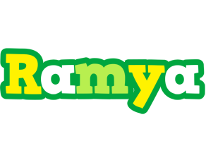Ramya soccer logo