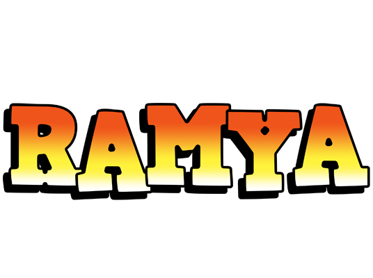 Ramya sunset logo