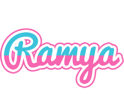 Ramya woman logo