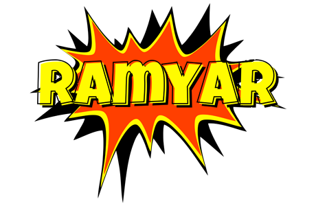 Ramyar bazinga logo