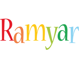 Ramyar birthday logo