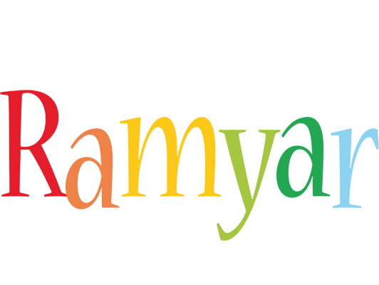 Ramyar birthday logo