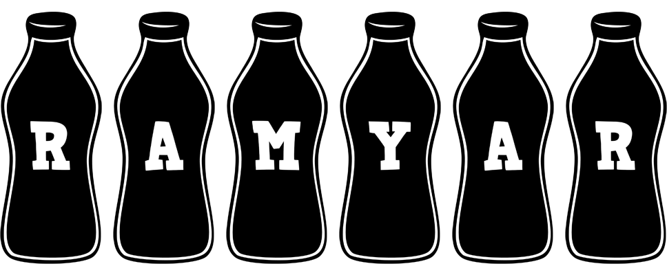 Ramyar bottle logo