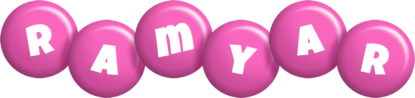 Ramyar candy-pink logo
