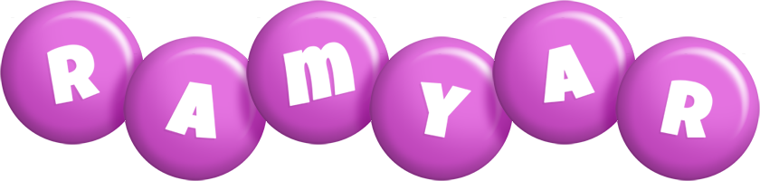 Ramyar candy-purple logo