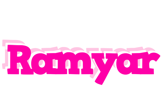 Ramyar dancing logo
