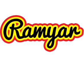 Ramyar flaming logo