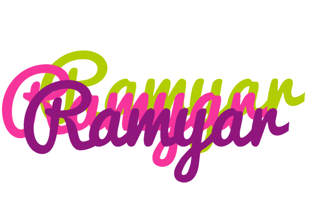Ramyar flowers logo