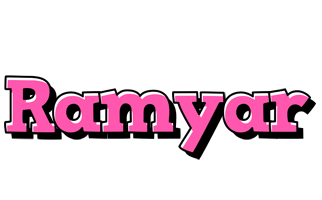 Ramyar girlish logo