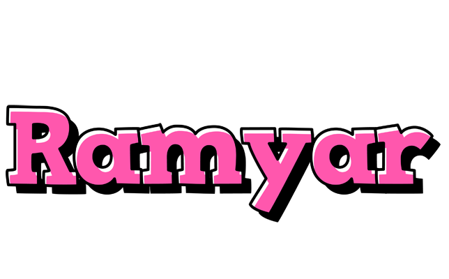 Ramyar girlish logo