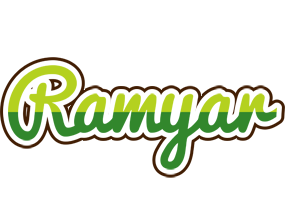 Ramyar golfing logo