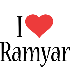Ramyar i-love logo