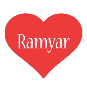 Ramyar love logo